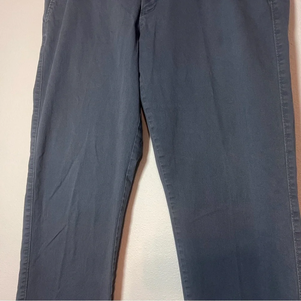 J. Crew Flex Straight Leg Chino Pants Size 35x32 Gray Business Casual Workwear